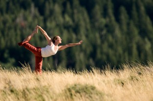 Yoga in the mountains 2